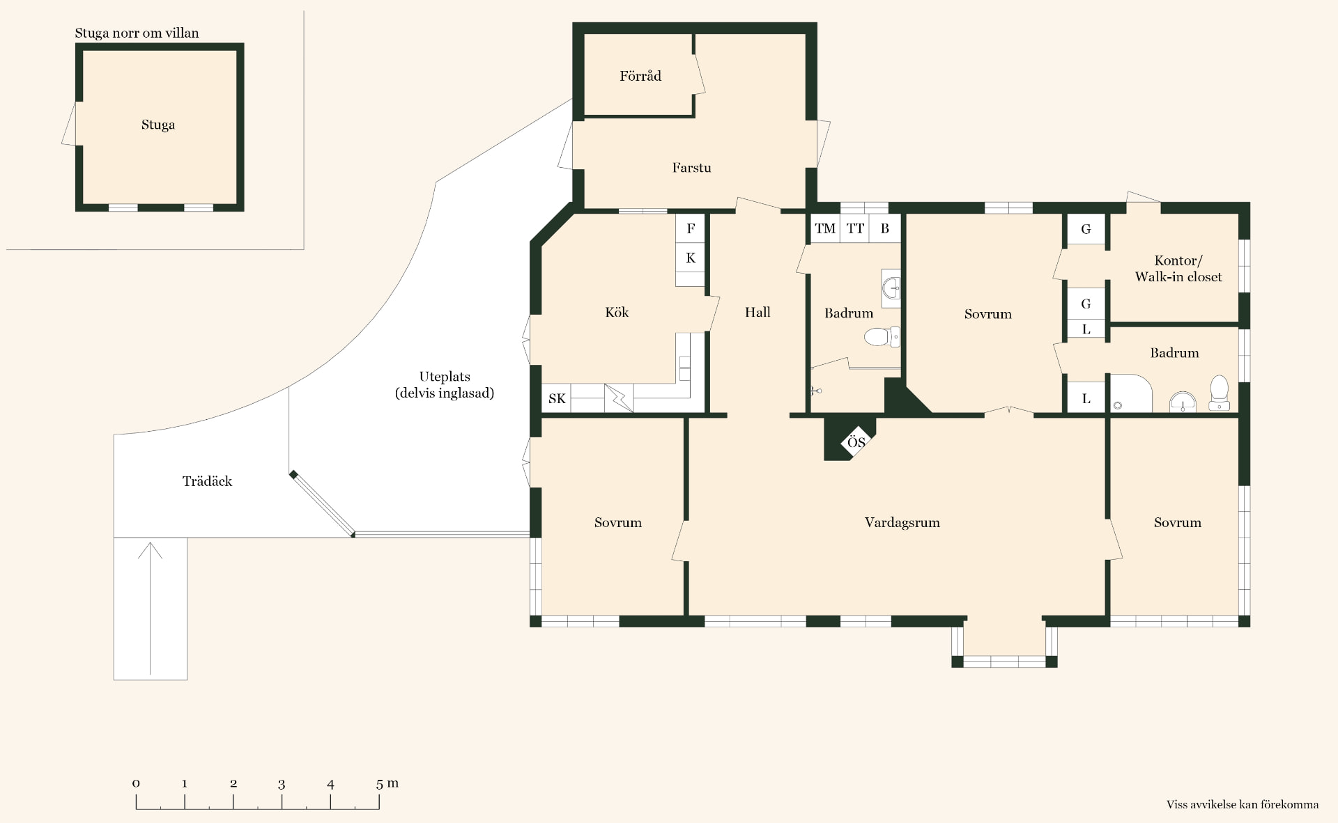 Salongen, planritning, plan 2
